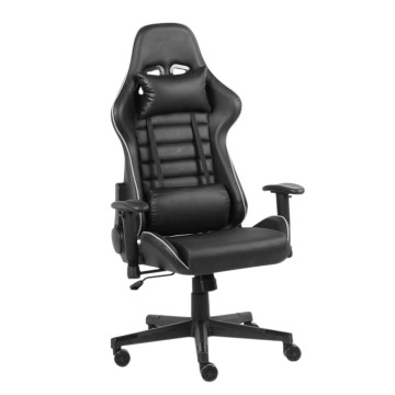 Gamer szék Pro, fekete-szürke 