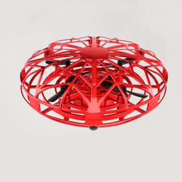 Aircraft mini drón, kéztartással irányítható, piros