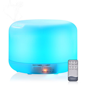 Aromaterápiás párologtató LED fénnyel, távirányítóval / 300 ml