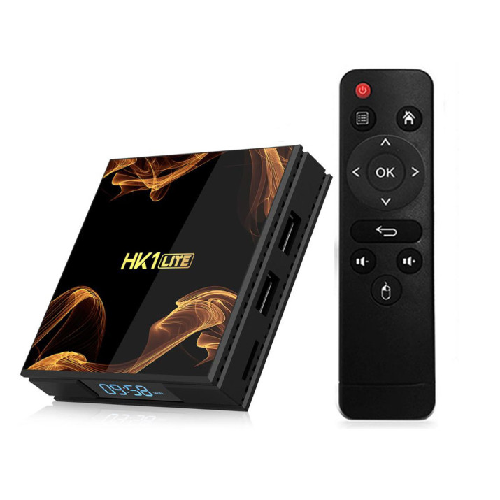 HK1 LITE Android Smart TV Box - tv okosító / 2 GB RAM, 16 GB ROM, Android 9.0, WiFi