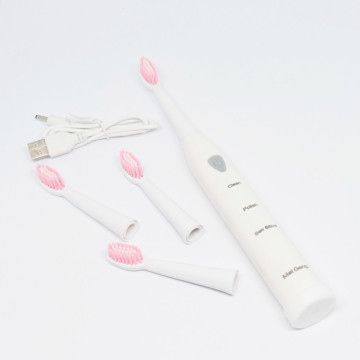 Elektromos fogkefe – tisztít, políroz és fényesít / rózsaszín
