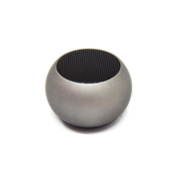 Extra mini Bluetooth hangszóró - 50 x 33 mm / szürke 