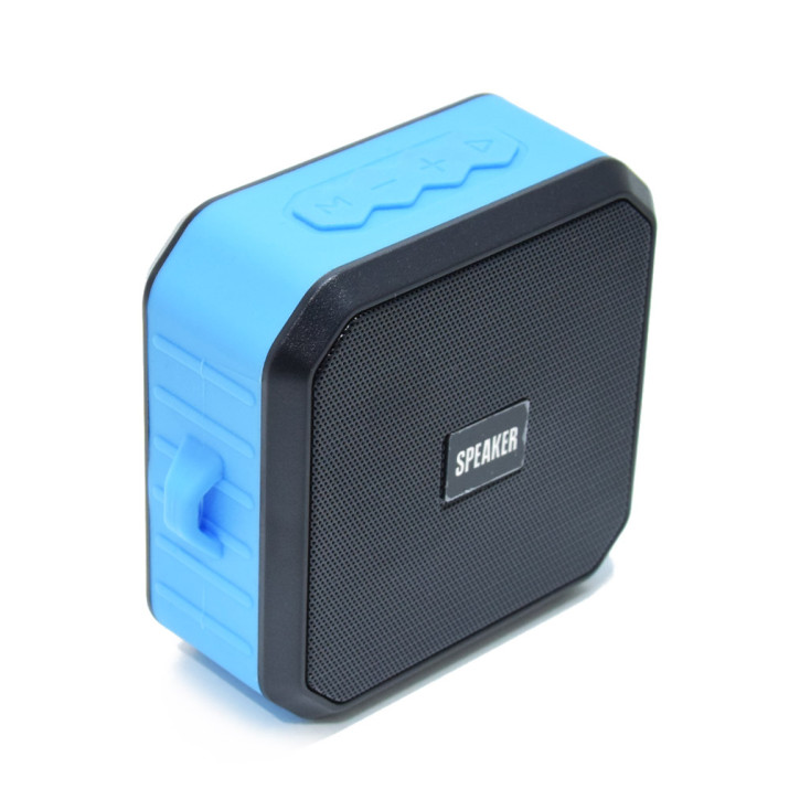 Vízálló Bluetooth hangszóró - USB/TF kártya/FM rádió / 9 x 9 x 4 cm