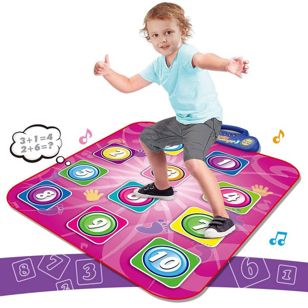Dancing Challange - számos táncszőnyeg gyerekeknek / zenélő interaktív játék, 3+