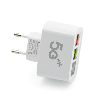 4 USB-s hálózati adapter / gyors töltés, 3.1A (5G)