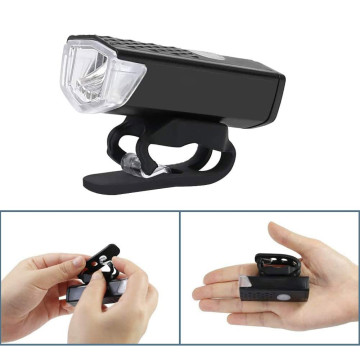 Első, LED-es kerékpár lámpa / USB-ről tölthető (2255)