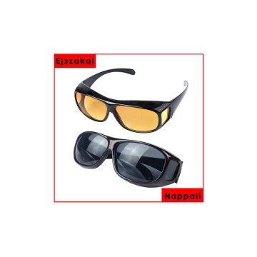 2 db Clear Vision tisztánlátó szemüveg, nappali és éjszakai vezetéshez is