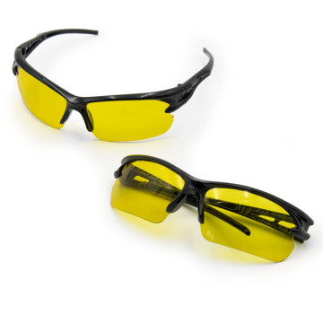 Taktikai napszemüveg sárga lencsével / Vezetést segítő szemüveg - 2 db