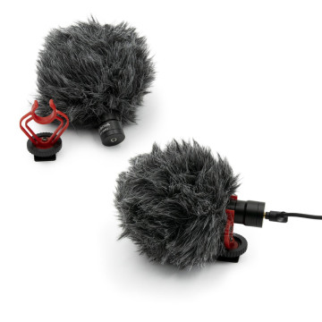 Univerzális mini videómikrofon - kardioid puskamikrofon