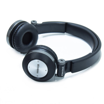 Vezeték nélküli Bluetooth fejhallgató, fekete