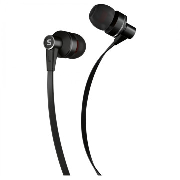 Sencor SEP 300 MIC BLACK fülhallgató, fekete színben