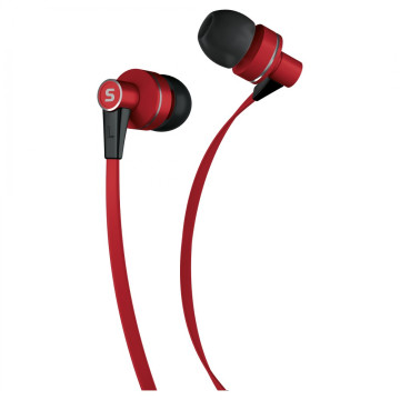 Sencor SEP 300 MIC RED fülhallgató, piros színben