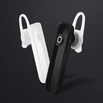 Bluetooth, vezeték nélküli fülhallgató fehér színben