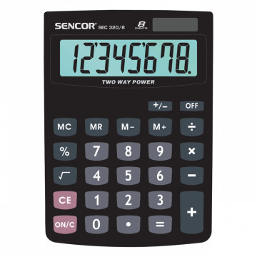 Sencor SEC 320/8 asztali számológép