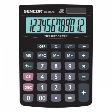 Sencor SEC 340/12 asztali számológép