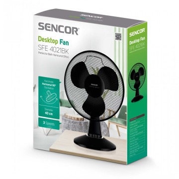 Sencor SFE 4021BK asztali ventilátor 