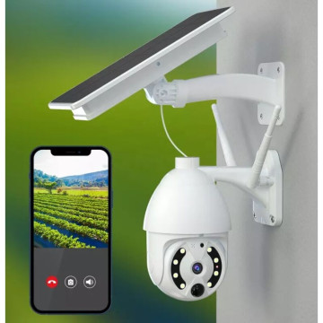Napelemes vezeték nélküli kültéri biztonsági IP kamera wifi kapcsolattal