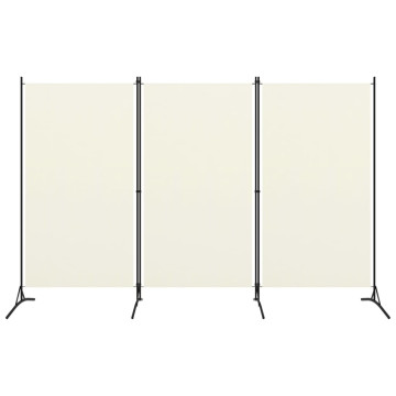 Fehér 3 paneles paraván 260 x 180 cm - utánvéttel vagy ingyenes szállítással