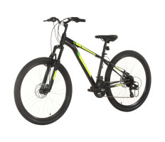 21 sebességes fekete mountain bike 27,5 hüvelykes kerékkel 38cm - utánvéttel vagy ingyenes szállítással