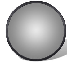 Konvex beltéri közlekedési tükör fekete akril 30 cm - utánvéttel vagy ingyenes szállítással