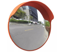 Konvex kültéri közlekedési tükör narancssárga polikarbonát 45 cm - utánvéttel vagy ingyenes szállítással