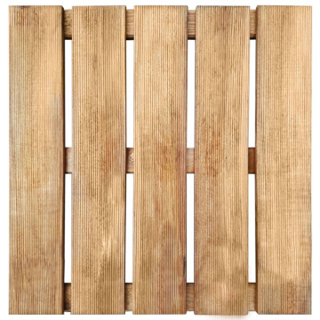 18 db barna fa padlólap 50 x 50 cm - utánvéttel vagy ingyenes szállítással