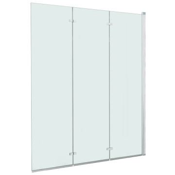 ESG zuhanykabin 3-paneles összecsukható ajtóval 130 x 138 cm - utánvéttel vagy ingyenes szállítással