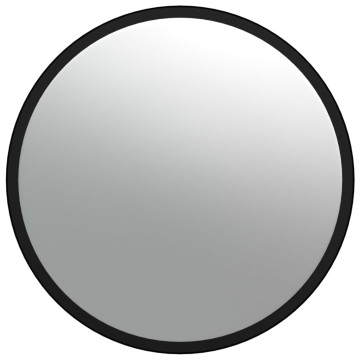 Fekete akril domború beltéri közlekedési tükör Ø40 cm - utánvéttel vagy ingyenes szállítással