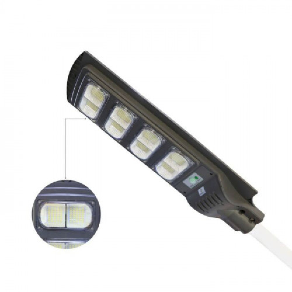Napelemes Utcai 8 Részes LED Lámpa Konzollal Távirányítóval j55-dk- 480W