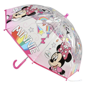 Minnie esernyő átlátszó - Rainbow