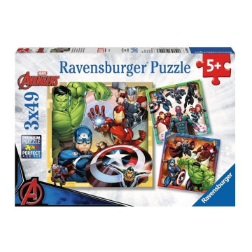Avengers 3x49 db-os puzzle - Ravensburger