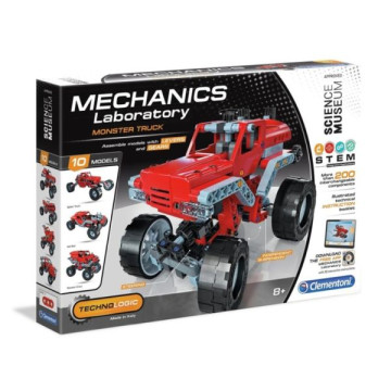 Clementoni mechanikai labor építőjáték - Monster Trucks