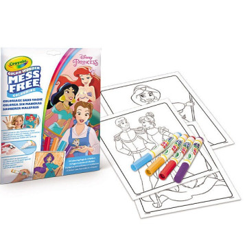 Crayola Color Wonder maszatmentes kifestő - Disney hercegnők