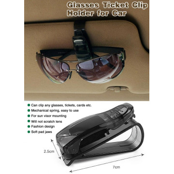 Univerzális szemüveg, napszemüvegtartó autóba