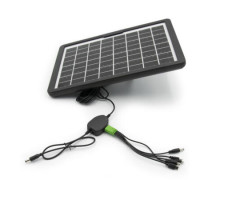 15W napelemes töltő panel - akkumulátor és telefontöltő - MS-699