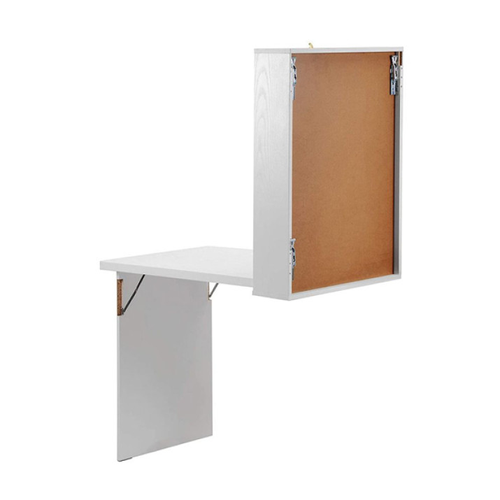 Falra szerelhető lehajtható asztal - Fehér