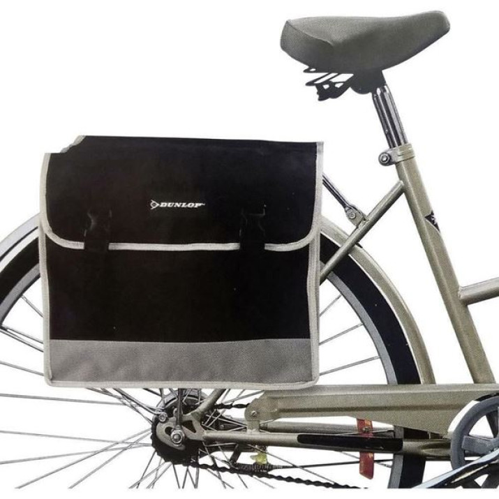 Dunlop kétoldalas kerékpár táska csomagtartóra